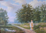 Romeins figuur onderweg